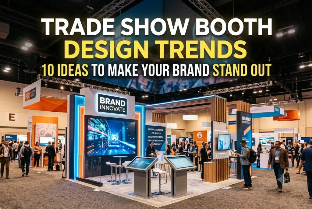 Trade Show Booth Design Trends (2027): 10 Ideas to Make Your Brand Stand Out